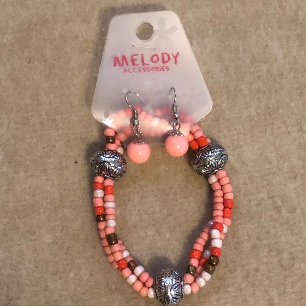 Bracelet & Earrings Set